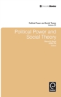 Image for Political power and social theoryVolume 20