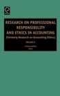 Image for Research on Professional Responsibility and Ethics in Accounting