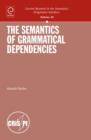 Image for The Semantics of Grammatical Dependencies