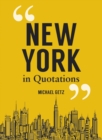 Image for New York in Quotations