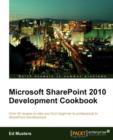 Image for Microsoft SharePoint 2010 development cookbook