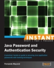 Image for Instant Java Password and Authentication Security