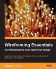 Image for Wireframing Essentials: An introduction to user experience design