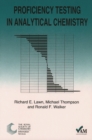 Image for Proficiency testing in analytical chemistry