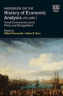 Image for Handbook on the History of Economic Analysis Volume I