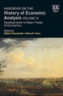 Image for Handbook on the history of economic analysis  : development in major fields of economicsVolume III