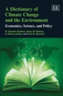 Image for A Dictionary of Climate Change and the Environment