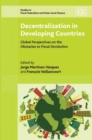 Image for Decentralization in Developing Countries