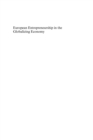 Image for European entrepreneurship in the globalizing economy
