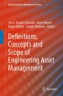 Image for Definitions, Concepts and Scope of Engineering Asset Management