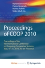 Image for Proceedings of COOP 2010