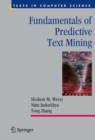 Image for Fundamentals of predictive text mining