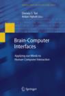Image for Brain-computer interfaces: applying our minds to human-computer interaction