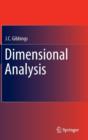 Image for Dimensional analysis