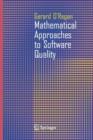 Image for Mathematical Approaches to Software Quality