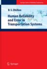 Image for Human Reliability and Error in Transportation Systems