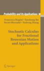 Image for Stochastic Calculus for Fractional Brownian Motion and Applications