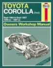 Image for Toyota Corolla (Sept 83 - Sept 87) A To E