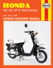 Image for Honda NB, ND, NP &amp; NS50 Melody (81 - 85)
