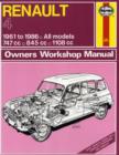 Image for Renault 4 1961-86 Owner&#39;s Workshop Manual