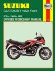 Image for Suzuki GS/GSX550 4-valve Fours (83 - 88) Haynes Repair Manual