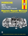 Image for Porsche 911 automotive repair manual  : models covered, Porshe 911, 911L, 911E, 911S, 911T, 911SC and Carrera 2.0 liter ... 3.2 liter (3164 cc/193 cu in)