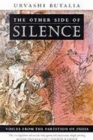 Image for The other side of silence  : voices from the partition of India