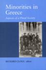 Image for Minorities in Greece  : aspects of a plural society