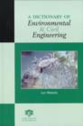Image for Dictionary of Civil and Environmental Engineering