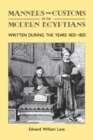 Image for Manners and Customs of the Modern Egyptians : Written During the Years 1833-1835
