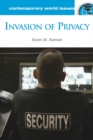 Image for Invasion of privacy  : a reference handbook