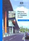 Image for Planning and access for disabled people  : a good practice guide