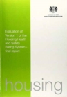 Image for Evaluation of Version 1 of the Housing Health and Safety Rating System