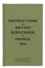 Image for Instructions for British Servicemen in France, 1944