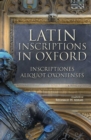Image for Latin Inscriptions in Oxford