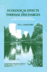 Image for Ecological Effects of Thermal Discharges