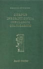 Image for Corpus Inscriptionum Insularum Celticarum