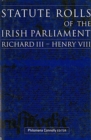 Image for Statute Rolls of the Irish Parliament