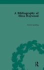 Image for A Bibliography of Eliza Haywood