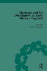Image for Marriage and Its Dissolution in Early Modern England