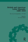 Image for British and American Letter Manuals, 1680-1810