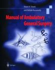 Image for Manual of ambulatory general surgery