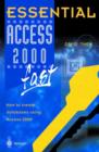 Image for Essential Access 2000 fast