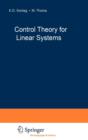Image for Control theory for linear systems