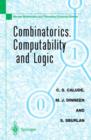 Image for Combinatorics, Computability and Logic