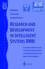 Image for Research and development in intelligent systems XVIII  : proceedings of ES2001, the twenty-first SGES International Conference on Knowledge Based Systems and Applied Artificial Intelligence, Cambridg