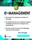 Image for e-management  : the impact of e-business on today&#39;s IT manager