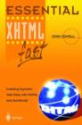 Image for Essential XHTML fast  : creating dynamic Web sites with XHTML and JavaScript