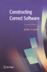 Image for Constructing Correct Software