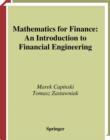 Image for Mathematics for Finance: An Introduction to Financial Engineering